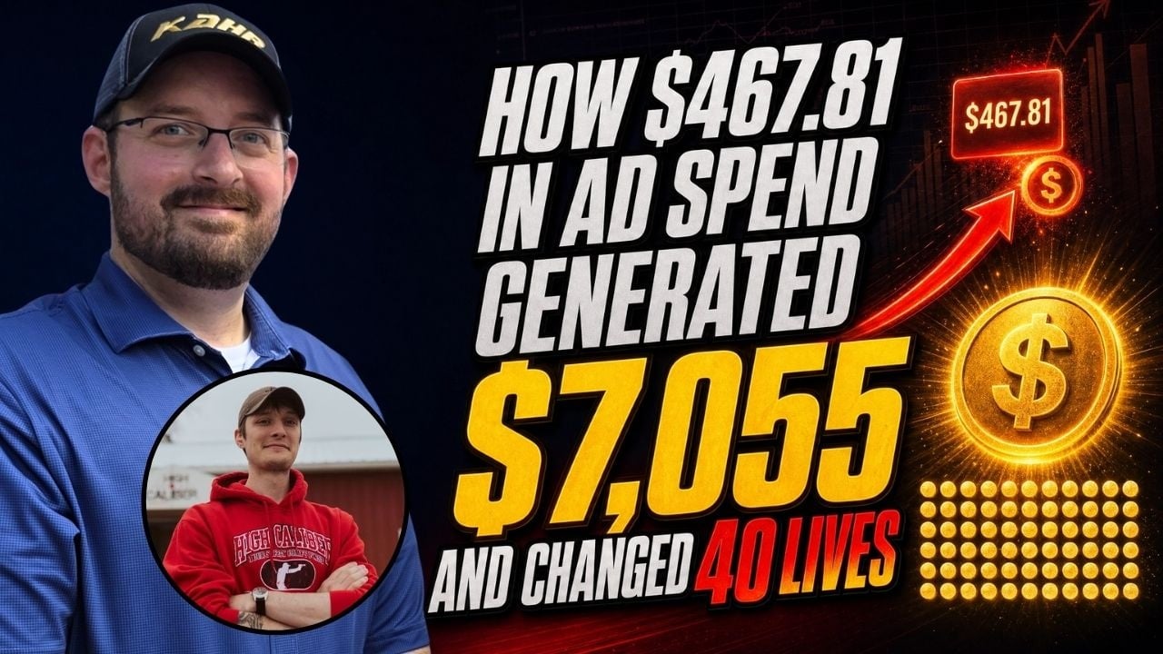 How $467.81 in ad spend generated $7,055 and changed 40 lives
