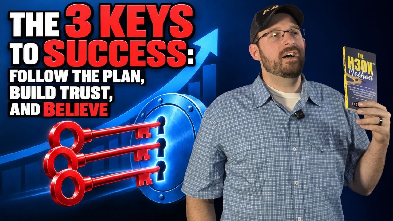 The three keys to success for firearm businesses, follow the plan, build trust, and believe
